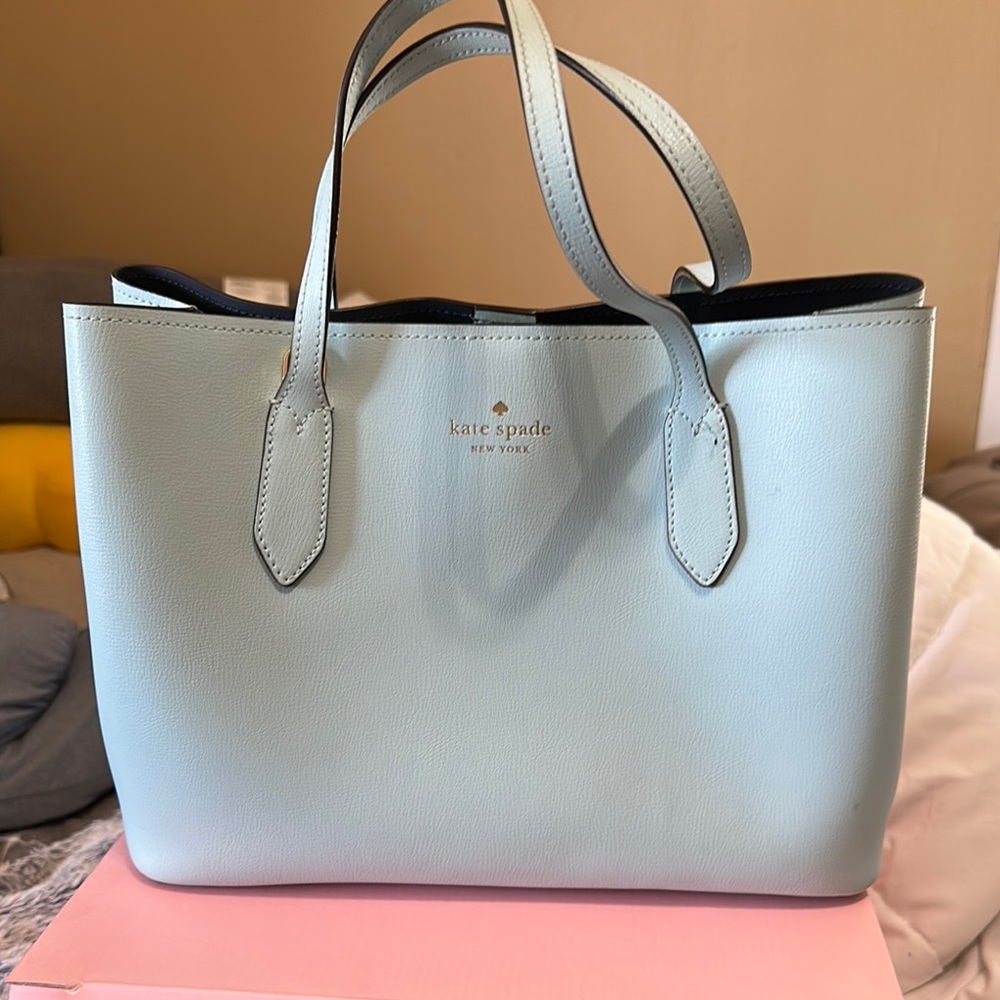 Kate Spade Soft Blue Tote Bag